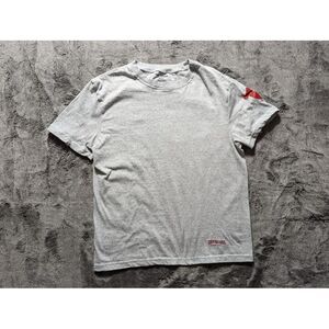 True Religion Short Sleeve Shirt Women's Size Small Gray